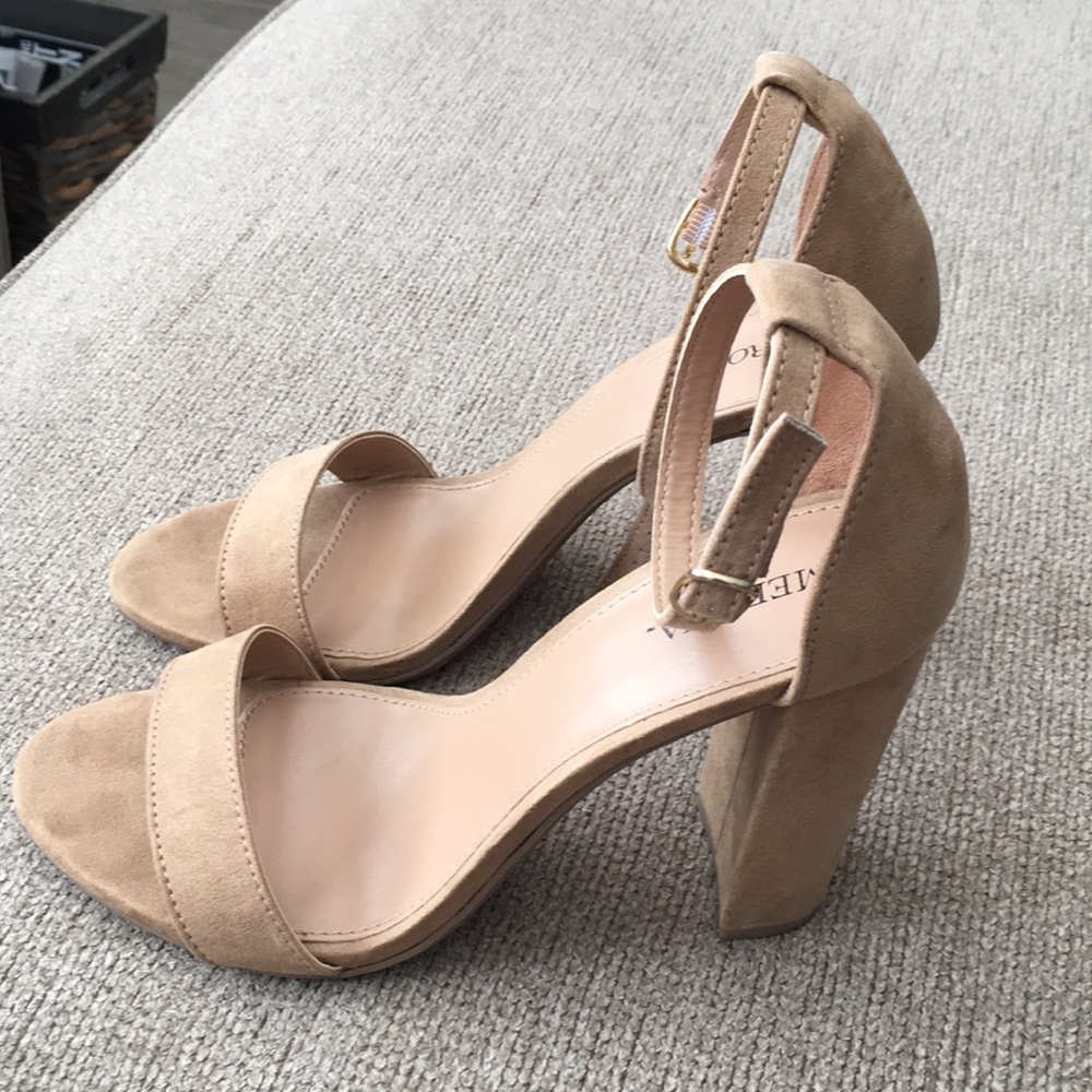 Merona block heels
